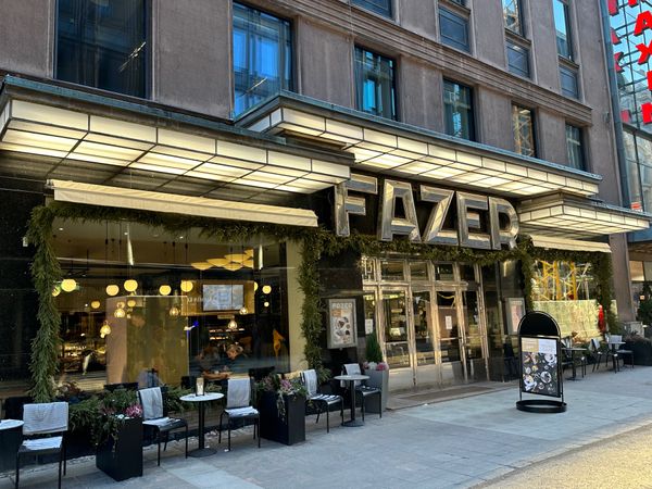 フィンランド・ヘルシンキ「バルト三国旅行　フィンランド」の写真：1/1
Fazer cafeでシナモンロール