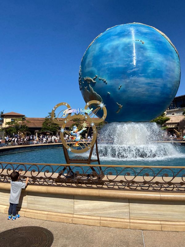 日本「ディズニー旅行」の写真