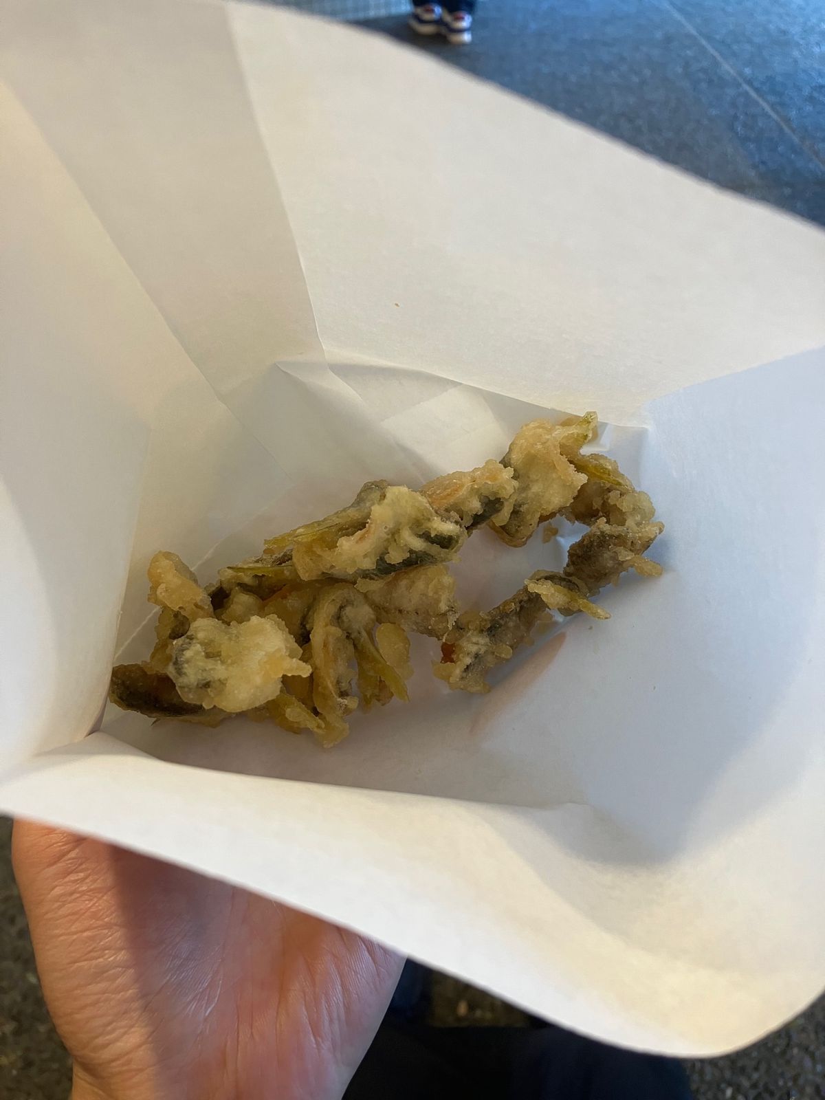 城崎マリンワールドは、まず鯵釣りから。
もっと釣りたかった🎣
釣ったら天ぷ...