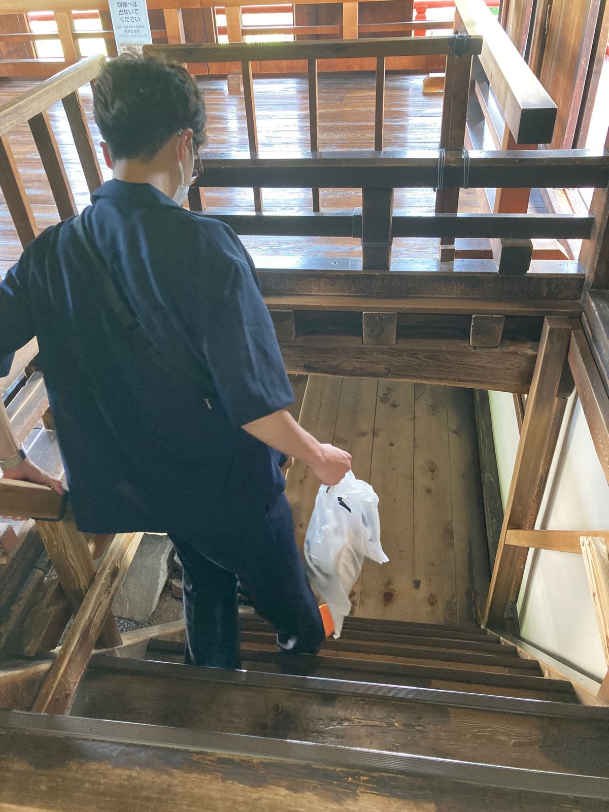 松本城🏯
黒城で美しい。
階段が急で大変！！