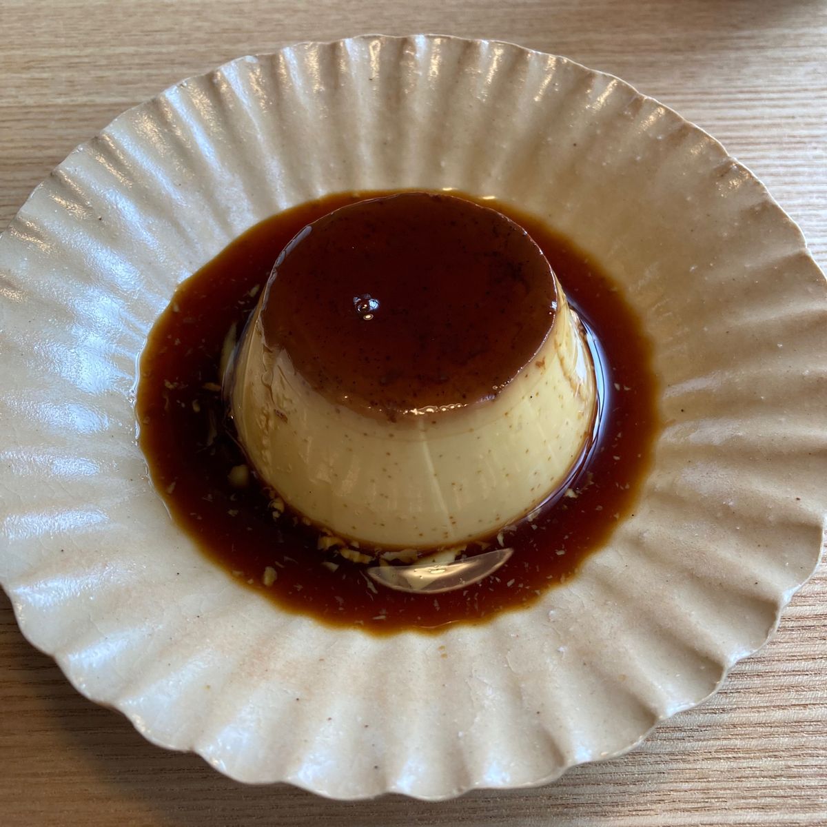 松本十帖のなかのカフェ☕️
ここのプリン、絶品♡