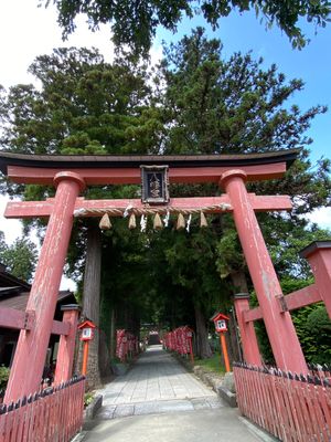 もちろん御朱印巡りも。
遠野郷八幡宮⛩️🐈‍⬛
鏑八幡神社⛩️