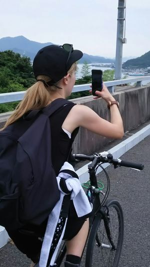 しまなみ街道、サイクリング。
半分くらいまで行ったけどキツかったけど
楽し...