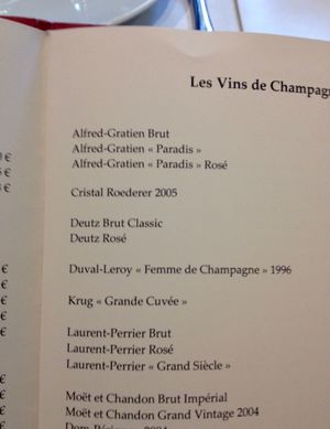 LE BRISTOL

ワインはメオ•カミュゼ、ジュヴレ シャンベルタン。
