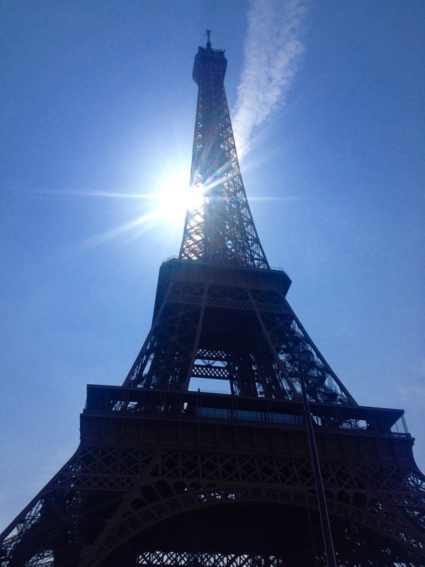 香港「NRT ✈︎ HKG ✈︎ CDG ✈︎ PRG ✈︎ FRA ✈︎ HKG ✈︎ NRT」の写真：久しぶりのエッフェル塔