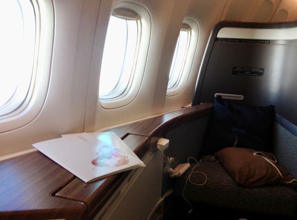 香港・跑馬地 Happy Valley「NRT ✈︎ HKG ✈︎ MXP 🚇 Venezia 🚇 Firenze 🚇 Pisa 🚇 Firenze 🚇 MXP ✈︎ HKG ✈︎ NRT」の写真：いつも通り香港経由で成田へ。