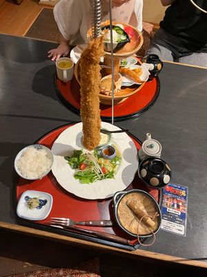 ヒューマンドキュメンタリーおもうまい店に出たお店。ジャンボエビフライ、ロン...