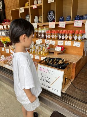 福井県の大内宿。
テレビ番組で観て行きたかった観光地。ペット同伴可。