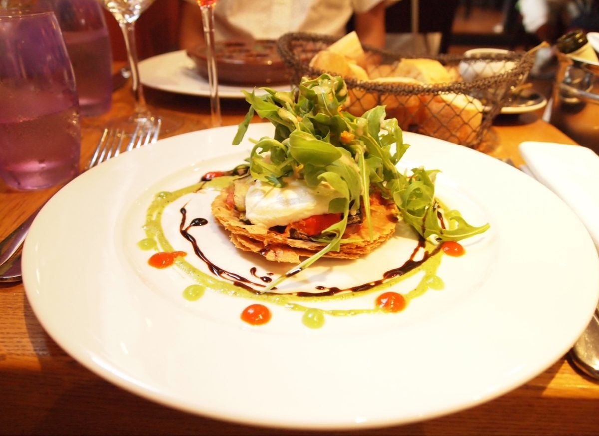 モンマルトル近くのレストラン。