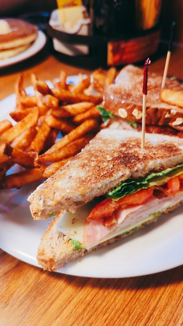 アメリカ(米国)・ロサンゼルス「LA旅」の写真：LA着いてすぐの食事はDenny’s😋