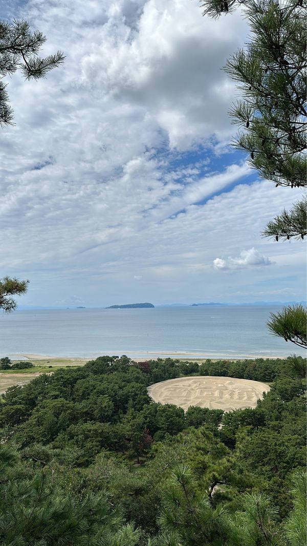 日本・香川県「香川家族旅行」の写真：銭形砂絵見に行って一生お金に困らないらし...