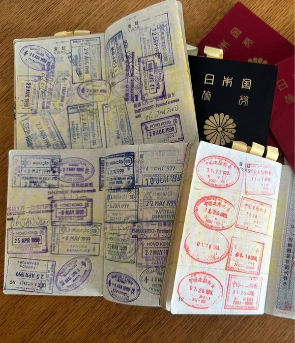 香港「HKG 𓊝 Macau 𓊝 HKG」の写真