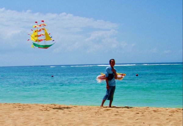 香港・銅鑼湾 Causeway Bay「HKG ✈︎ DPS ✈︎ HKG」の写真：ホテルのビーチ