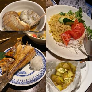 晩ご飯はまず海鮮だね！と前回良かった居酒屋の系列店「ルンゴカーニバル」へ。...