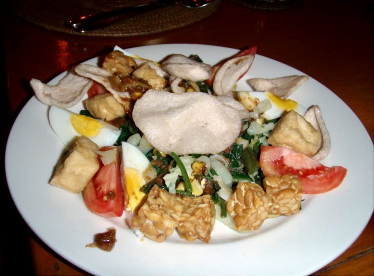 晩御飯はガドガド