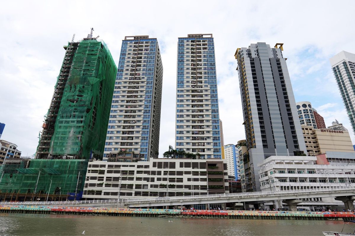 マニラの高層ビル群
