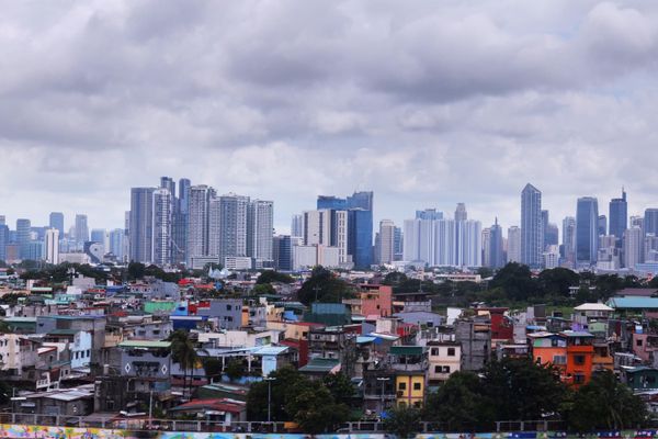 フィリピン・Manila「フィリピン出張」の写真：マニラの高層ビル群
