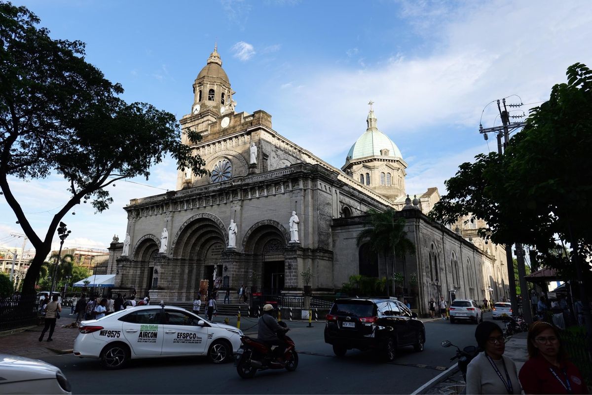 中心部のカテドラル