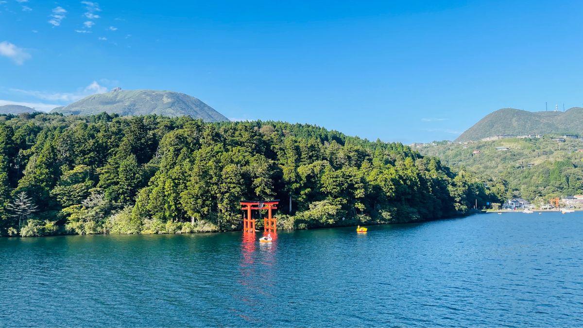 箱根ガラスの美術館ではオリジナルのグラスを作れて楽しかった☘️