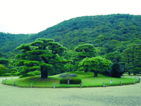 日本・徳島県「四国1周旅行」の写真：栗林公園