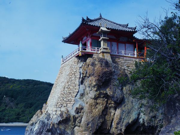 日本・徳島県「四国1周旅行」の写真：阿伏兎観音