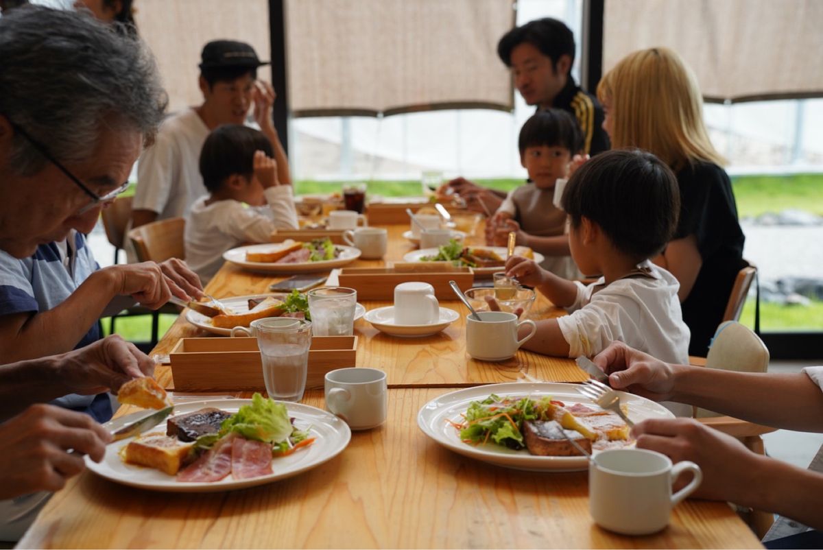 visonでの朝ごはんは
フレンチトーストとスイーツビュッフェ♡