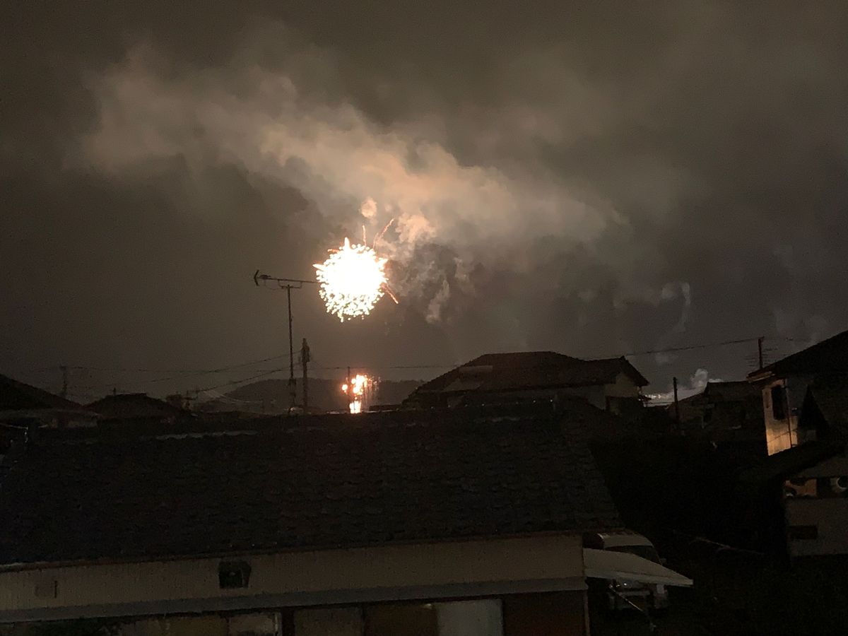 この時期の花火大会‼️