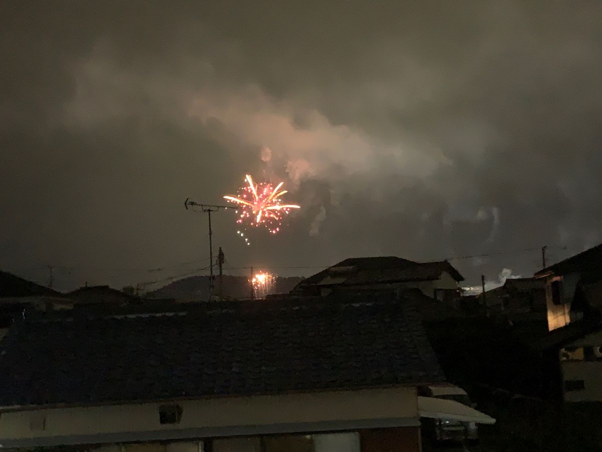 この時期の花火大会‼️