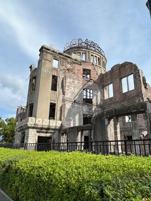 ２日目は原爆ドーム、平和記念公園、平和記念資料館へ

自身３度目の訪問でし...