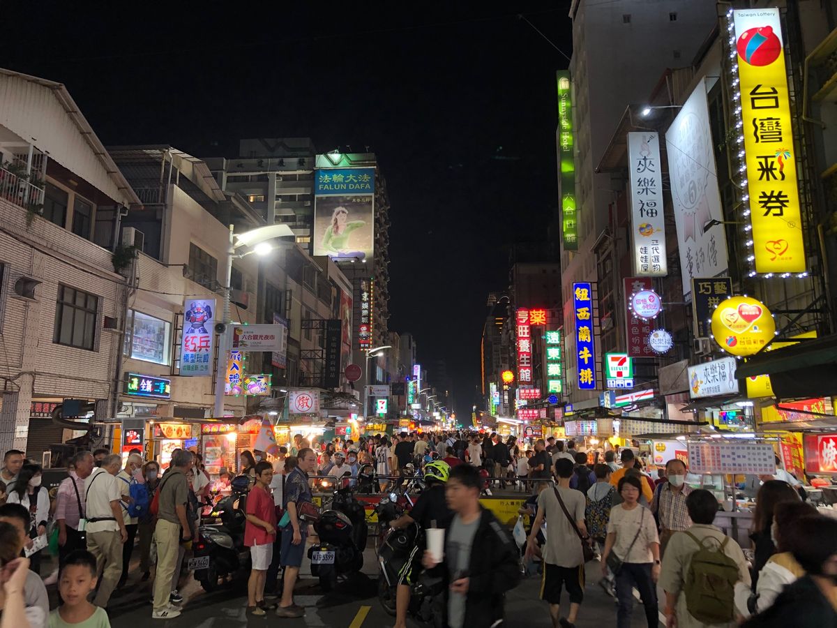 六合夜市を冷やかして
あー台湾だなぁと思う