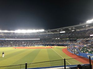 マリンスタジアムにて
ロッテvsオリックス

オリックス負けました、、、トホホ