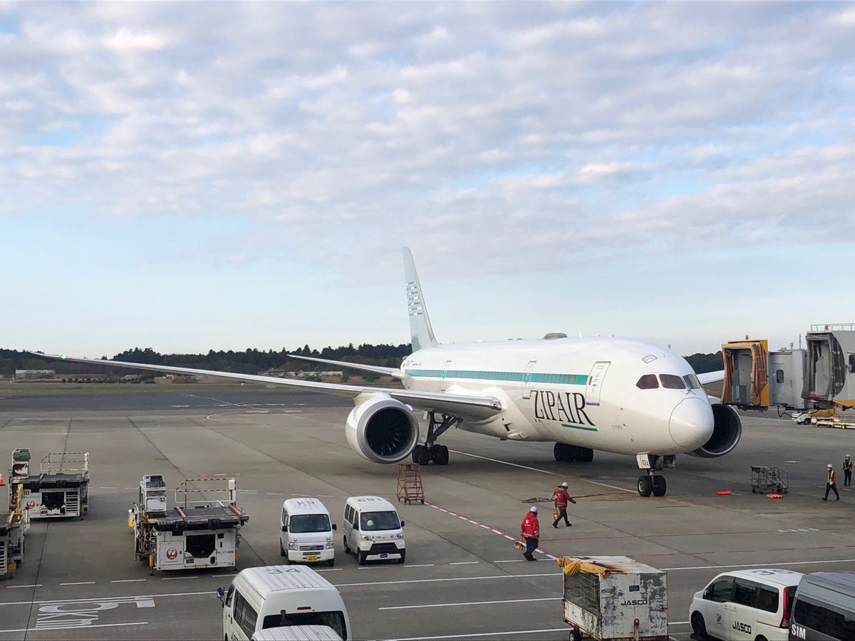 zipair初搭乗
でもこのお船はJAL時代に乗りました
たぶん