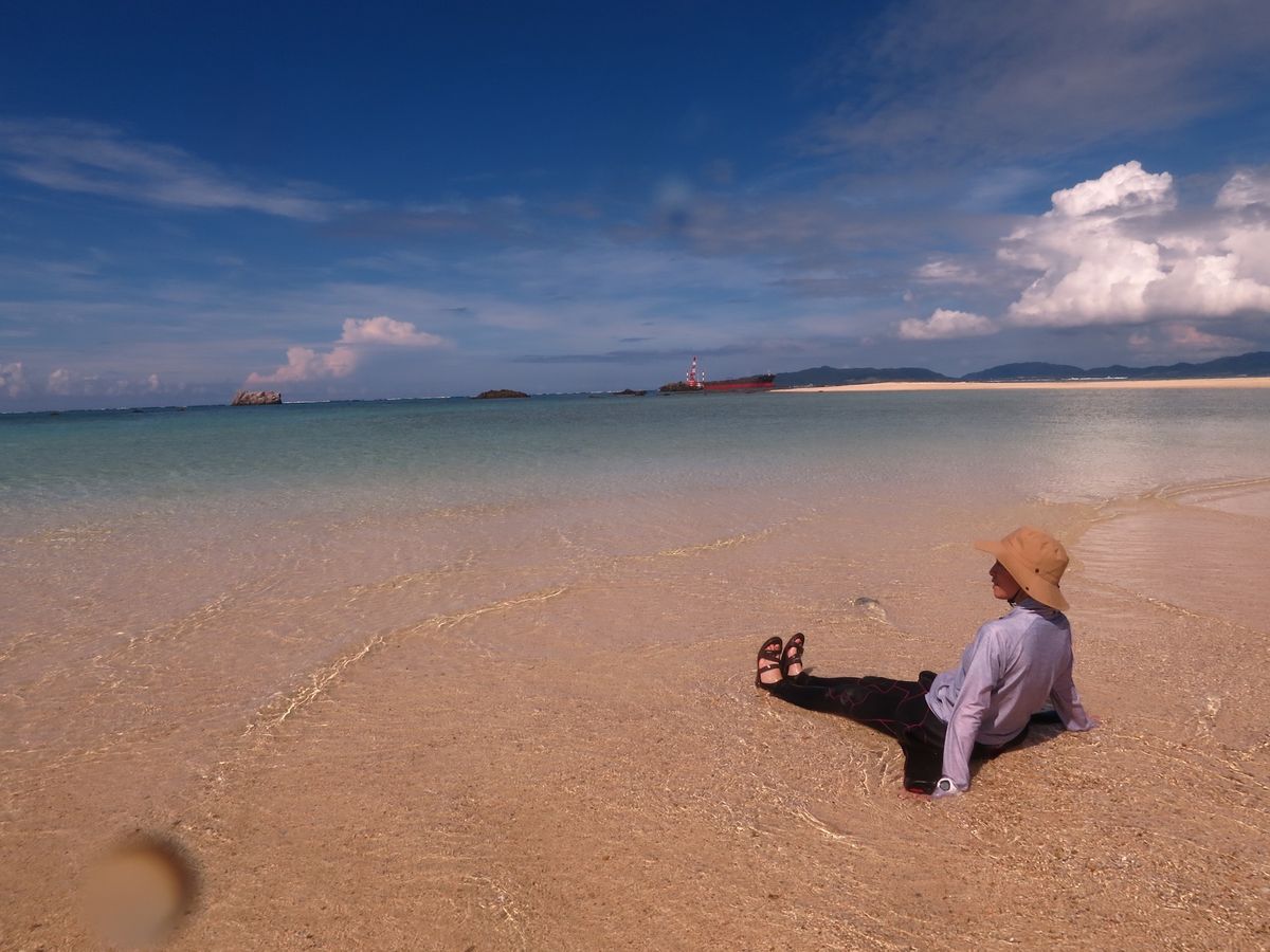 幻の島上陸とシュノーケルツアー
気持ちよかった〜