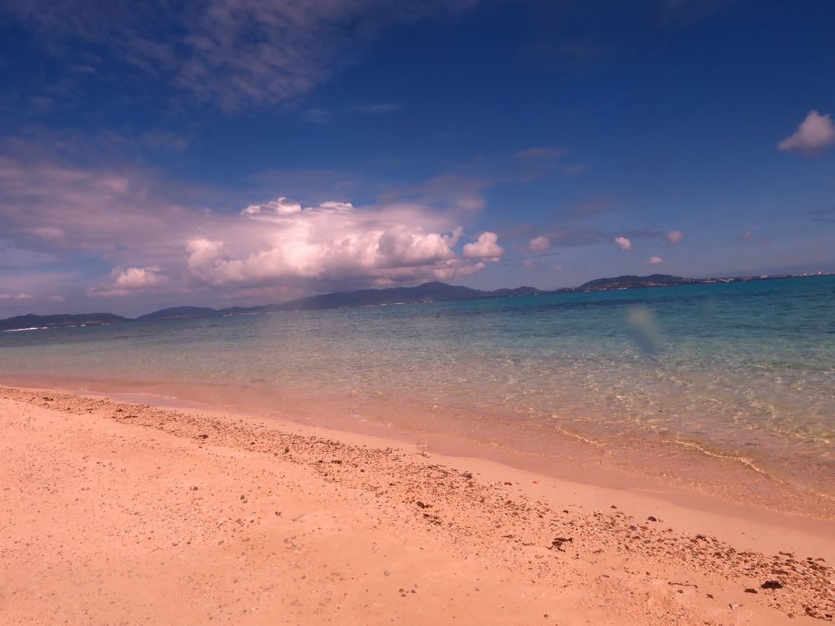 幻の島上陸とシュノーケルツアー
気持ちよかった〜