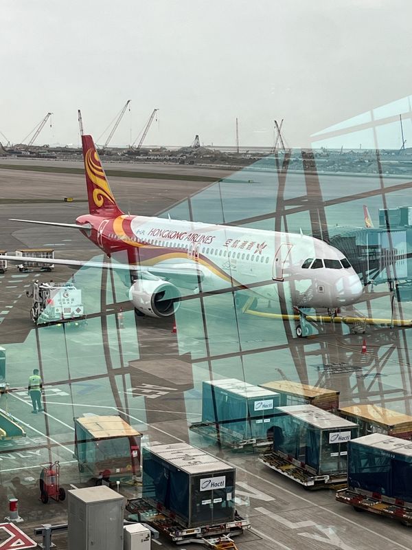 タイ「香港経由バンコク」の写真