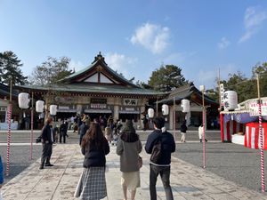 広島城内にある護国神社