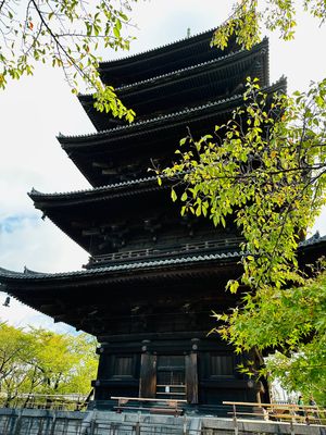 徒歩で粟嶋堂宗徳寺→東寺に参拝してきました。