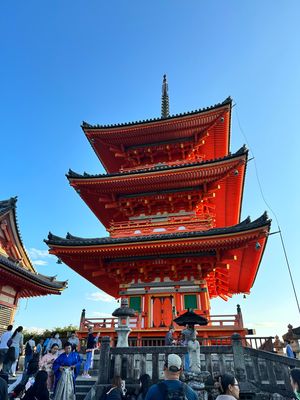 八坂神社→八坂庚申堂→清水寺