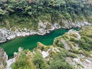 雲海と吉野川