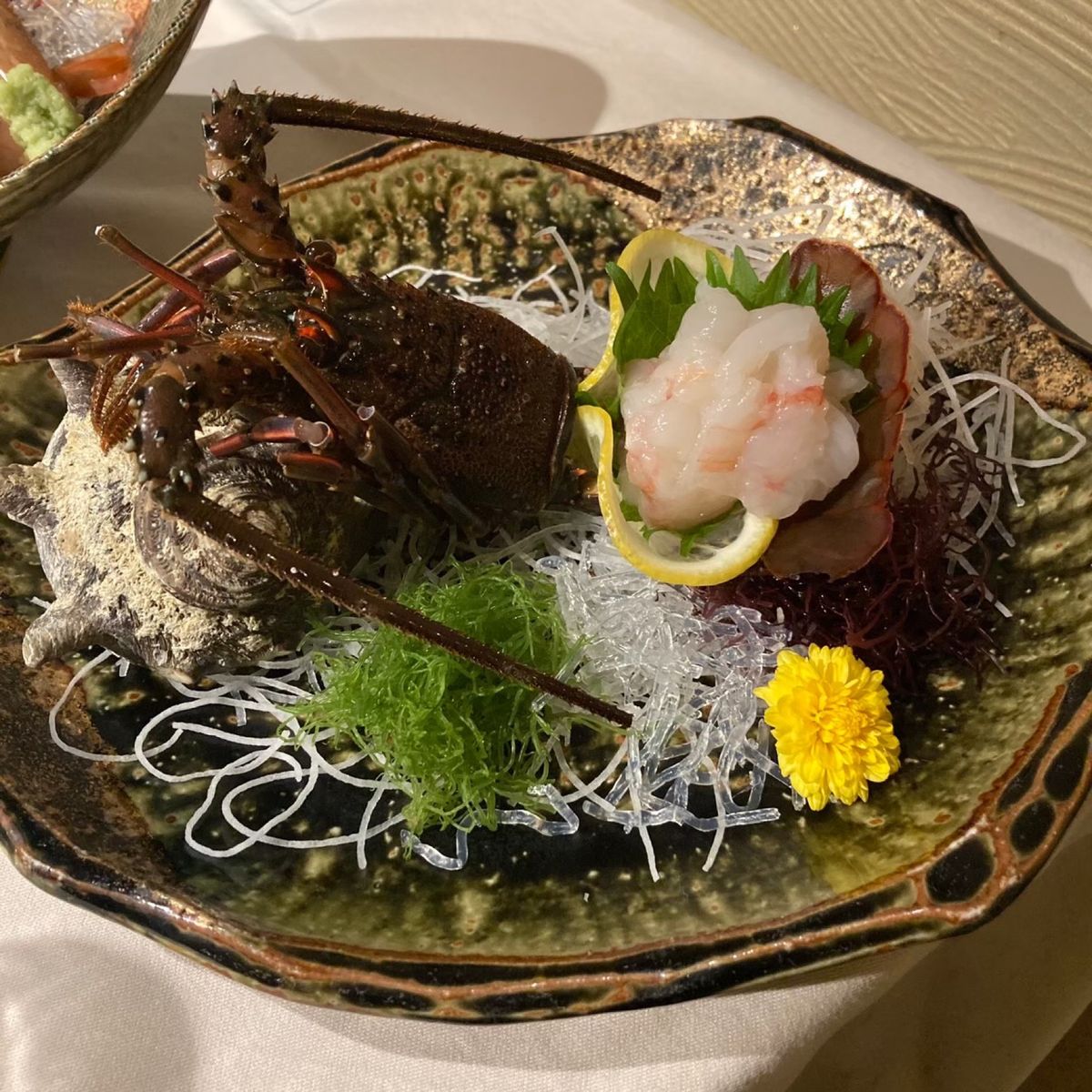 高足がにを食べるために泊まった宿。
見るのが大好きな高足がにを食べた感想は...