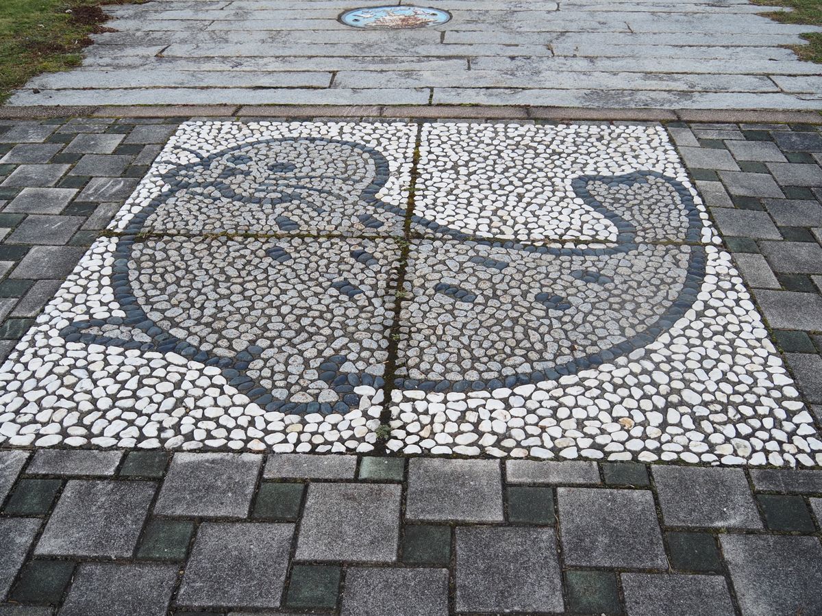 紋別空港着陸前に見えた虹🌈
紋別空港はすごく小さかった！
念願の紋別。
紋...