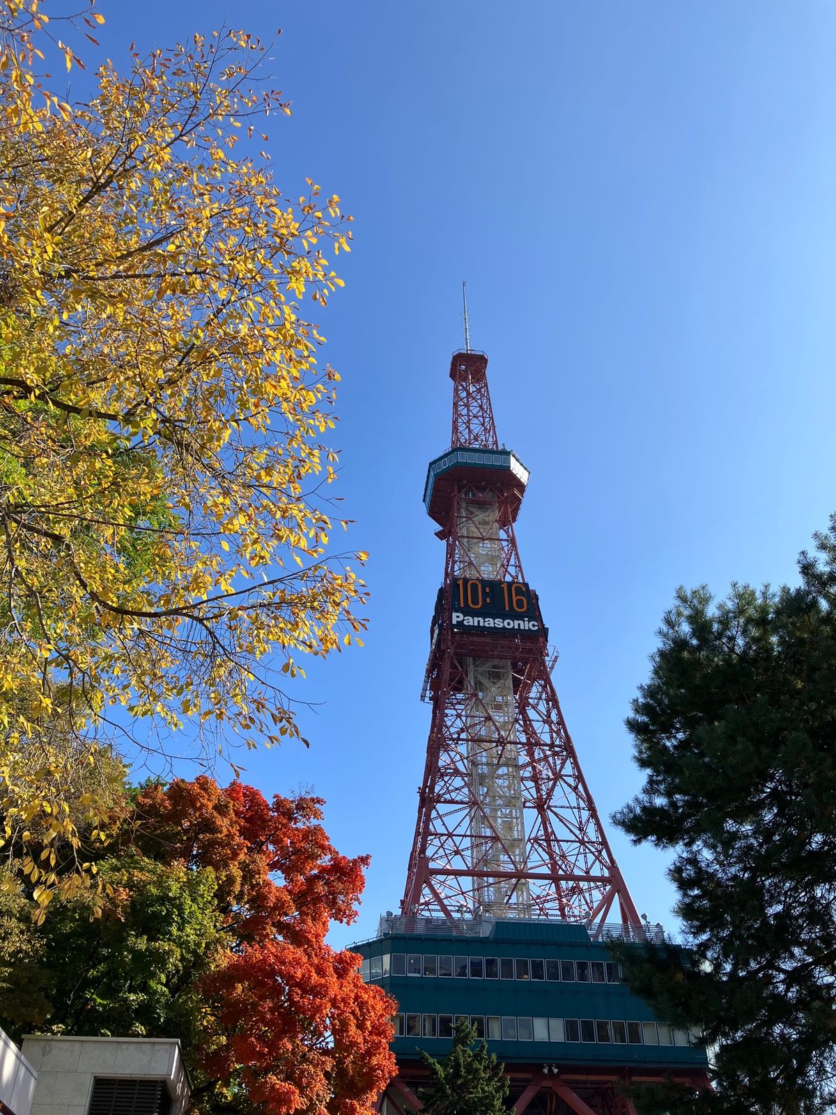 少しだけ札幌市内も観光！