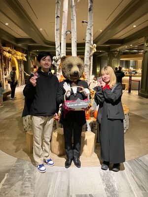 OMO旭川に宿泊！
たくさん動物の人いて飽きない、楽しい🐻