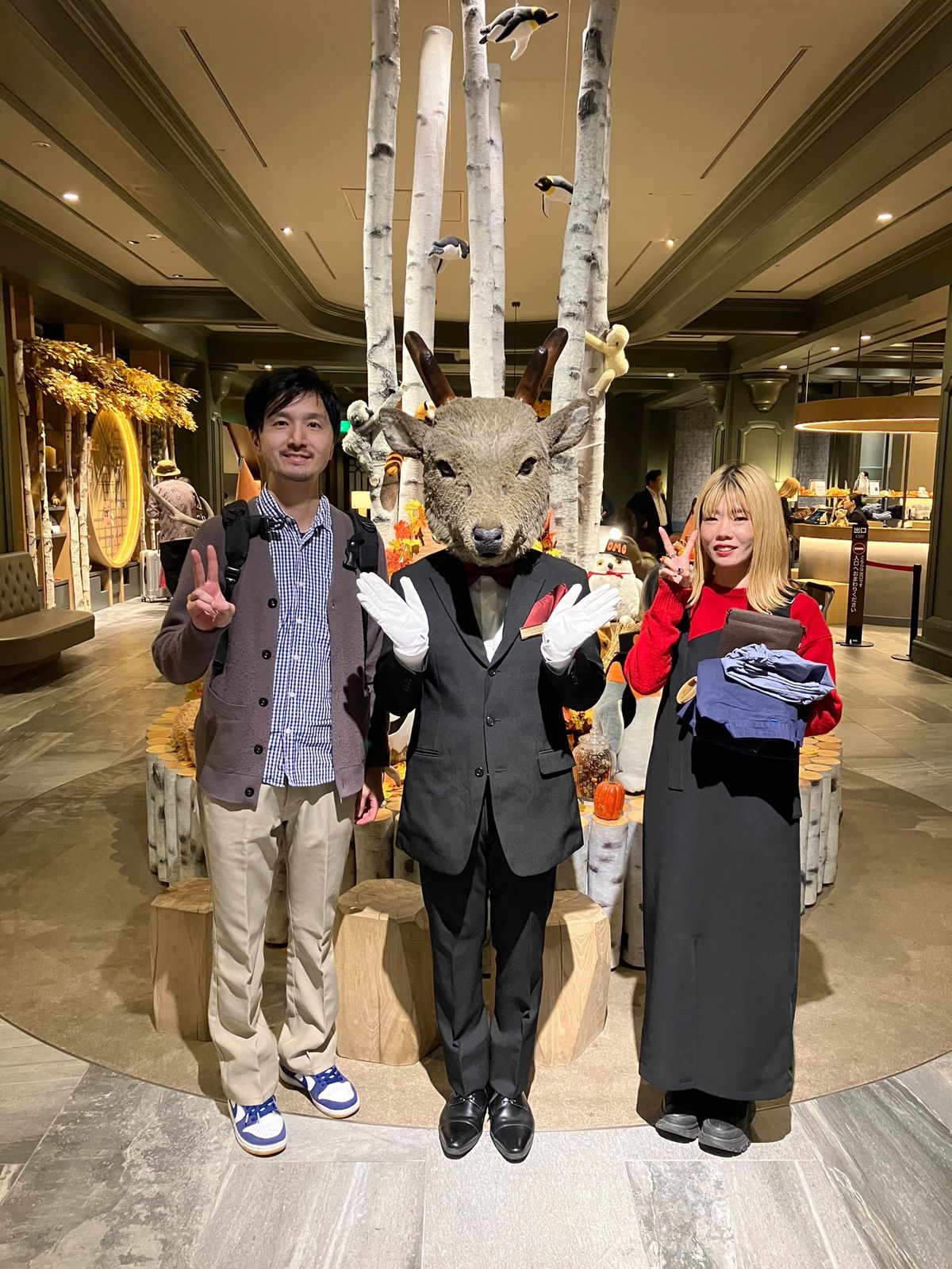 OMO旭川に宿泊！
たくさん動物の人いて飽きない、楽しい🐻