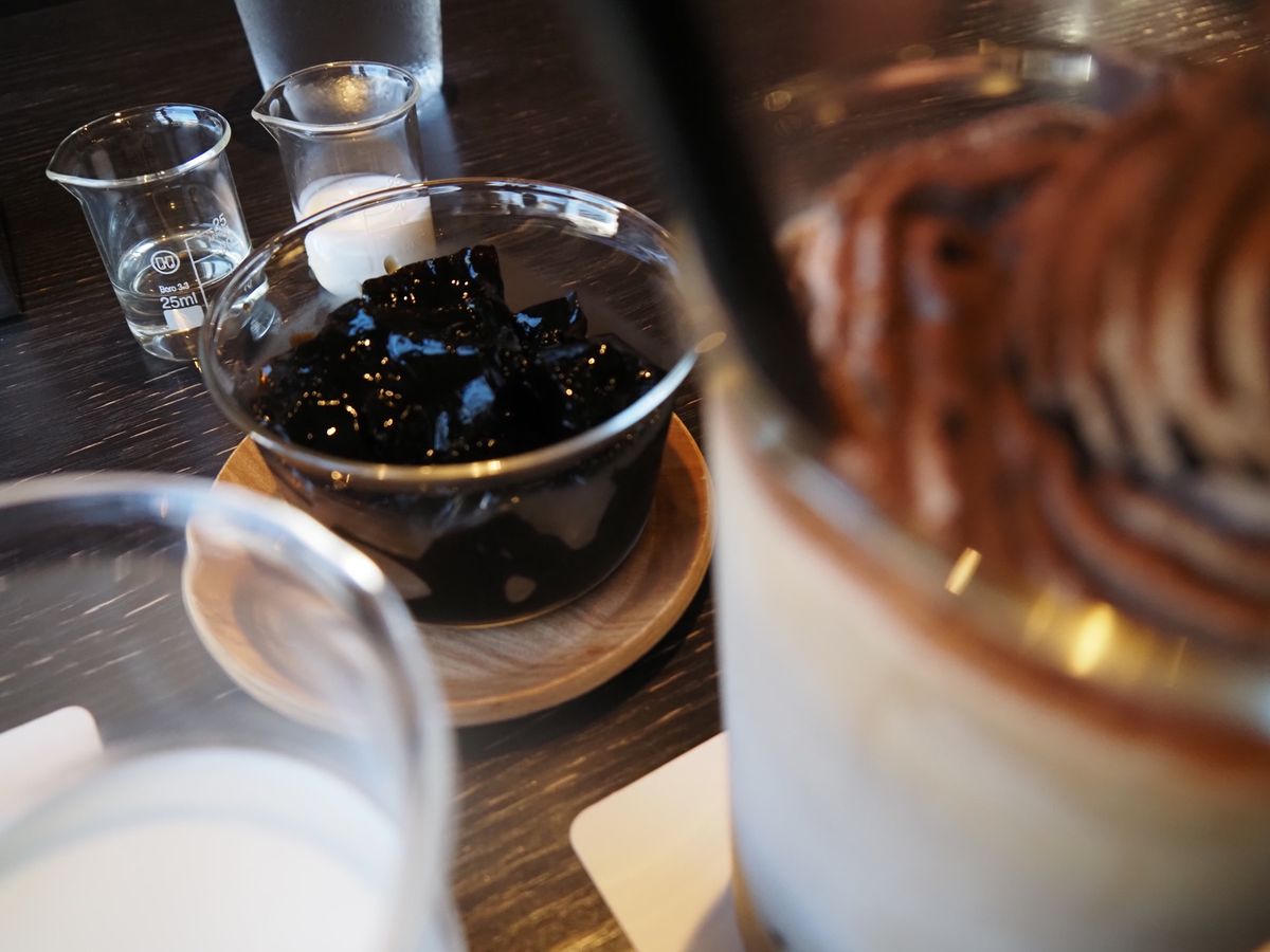 行ってみたかったコーヒーショップ！
美味しくておしゃれで最高だった♡