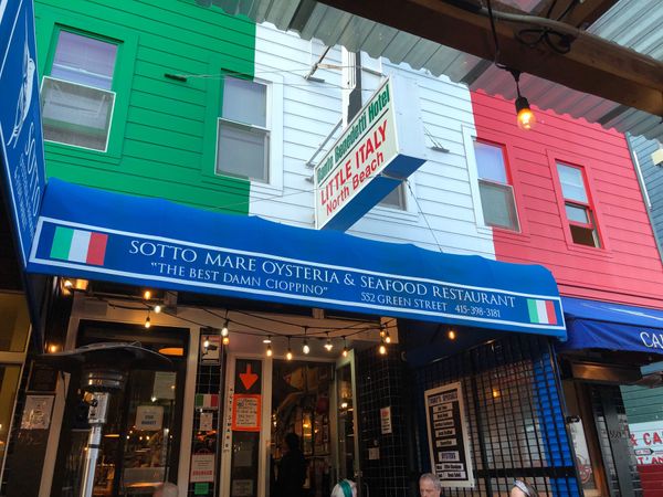 アメリカ(米国)・サンフランシスコ「2023.10SFO」の写真：晩餐はソトマーレ
イタリアンのお店
チョ...