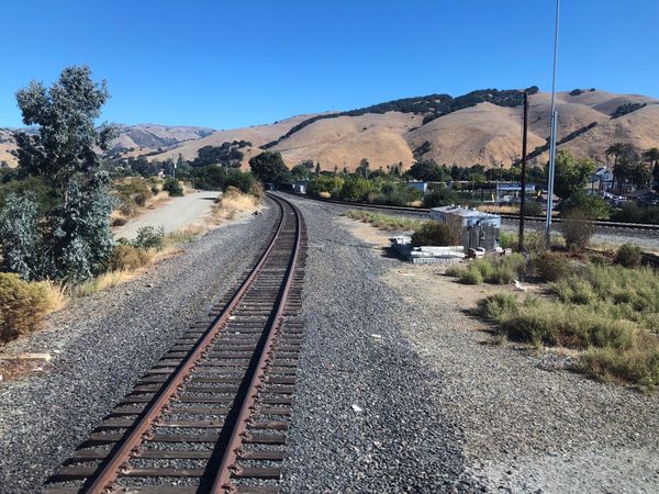 アメリカ(米国)・サンフランシスコ「2023.10SFO」の写真：アムトラックは楽しいね
途中、バートの車...