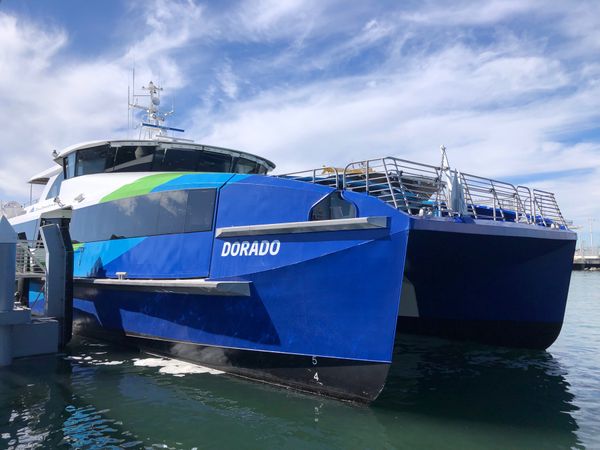 アメリカ(米国)・サンフランシスコ「2023.10SFO」の写真：オークランドからはお船に乗って帰ります
...