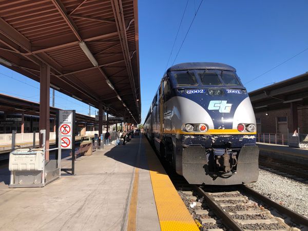 アメリカ(米国)・サンフランシスコ「2023.10SFO」の写真：アメリカ来たらアムトラックに乗りたいよね...