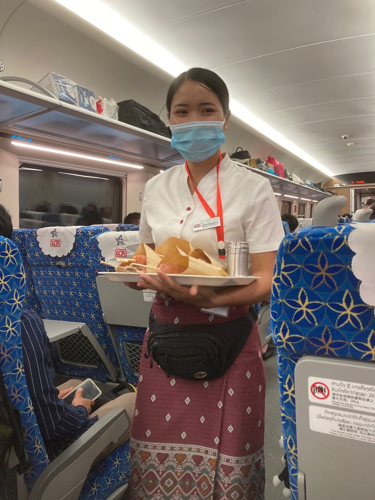 ラオス高速鉄道。全てが中国に支配されてる感がすごい。手荷物検査あります。
...